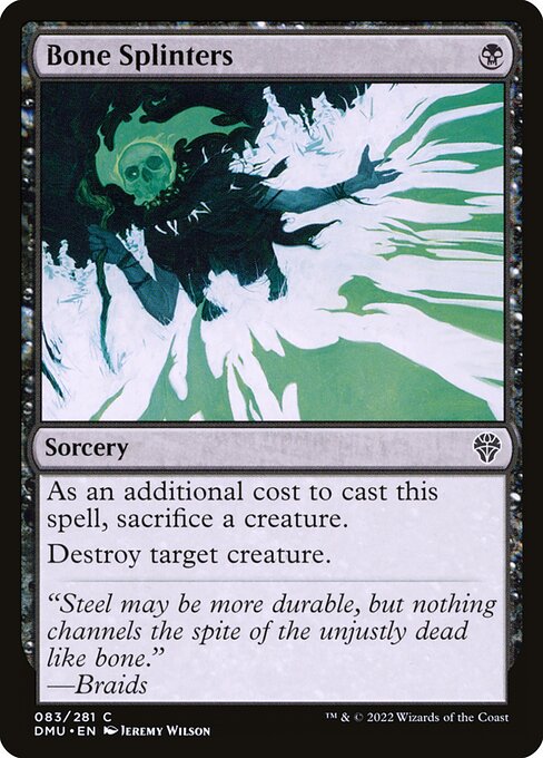 Bone Splinters - FOIL