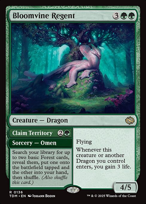 Bloomvine Regent // Claim Territory - FOIL