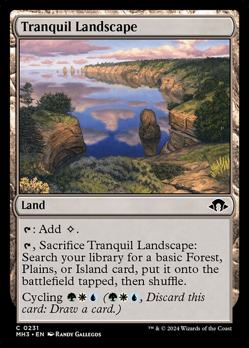 Tranquil Landscape - FOIL