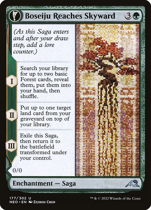 Boseiju Reaches Skyward // Branch of Boseiju - FOIL