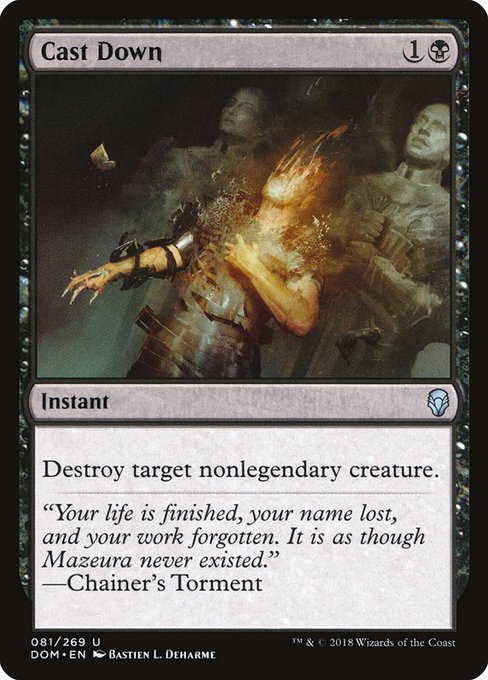 Cast Down - FOIL