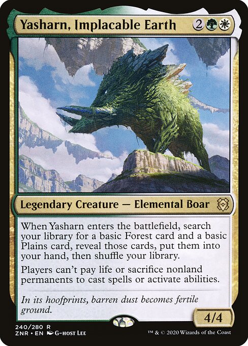 Yasharn, Implacable Earth - FOIL