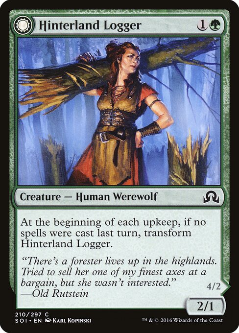 Hinterland Logger // Timber Shredder - FOIL