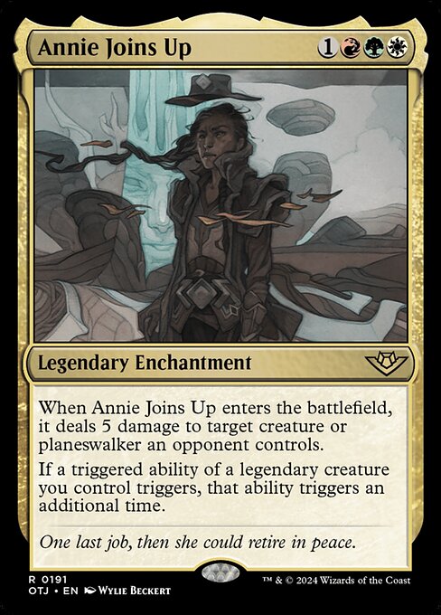 Annie Joins Up - FOIL