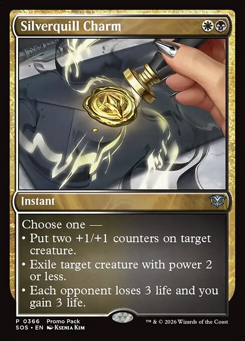 Silverquill Charm - FOIL