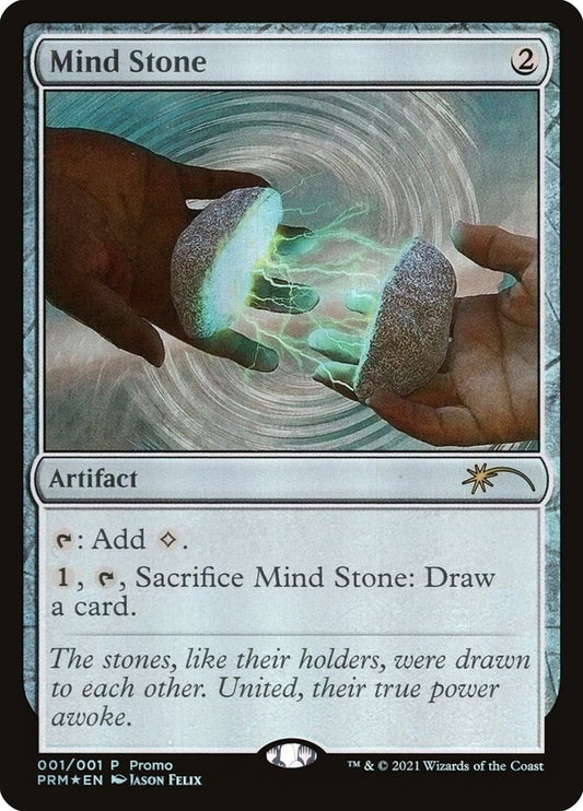 This Is An Image Of The Magic The Gathering Card Mind Stone From The Set Duskmourn: House of Horror Commander - Designed By Artist Camille Alquier
