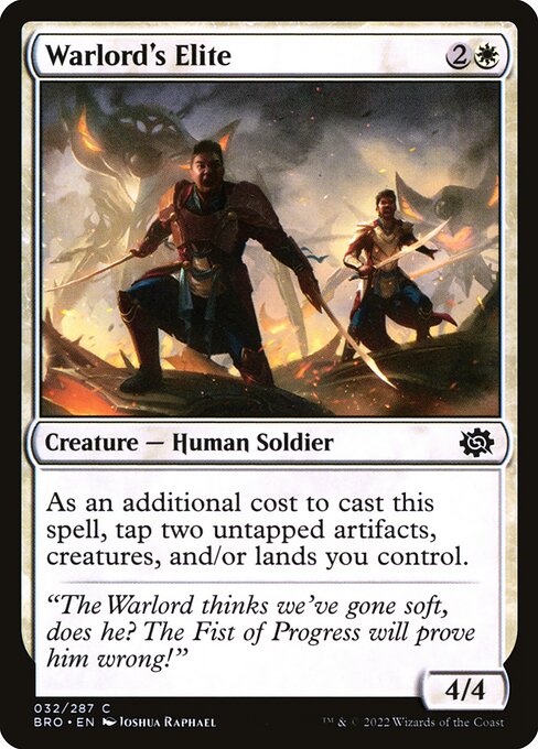Warlord's Elite - FOIL