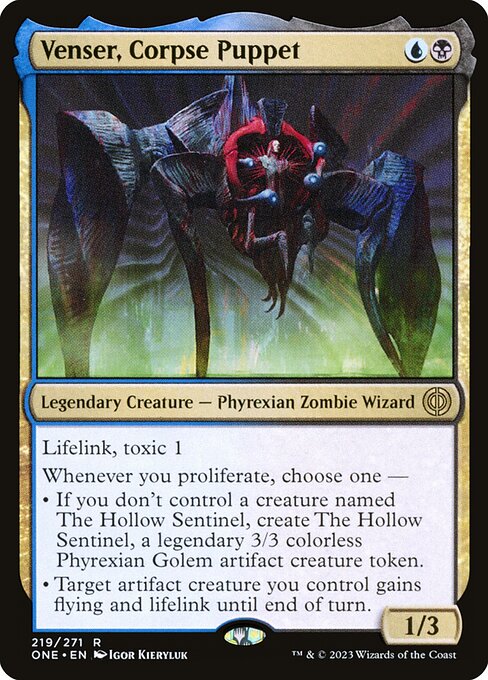 Venser, Corpse Puppet - FOIL