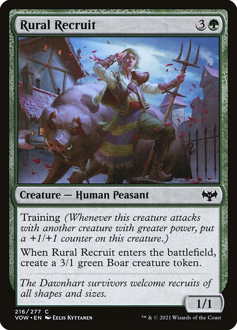Rural Recruit - FOIL