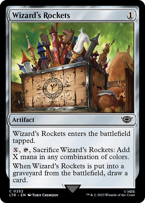 Wizard's Rockets - FOIL