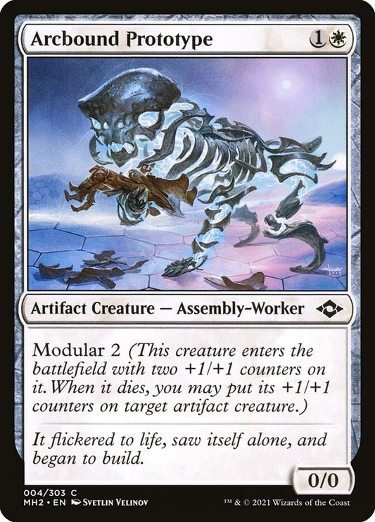 This Is An Image Of The Magic The Gathering Card Arcbound Prototype From The Set Modern Horizons 2 - Designed By Artist Svetlin Velinov