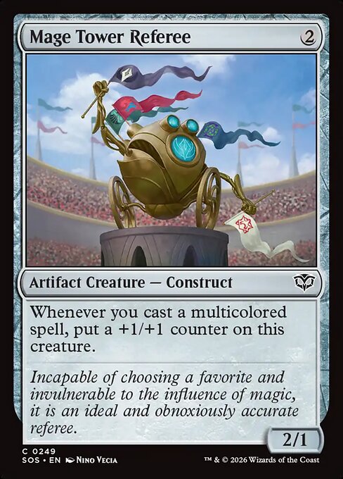 Mage Tower Referee - FOIL