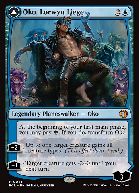 Oko, Lorwyn Liege // Oko, Shadowmoor Scion - FOIL
