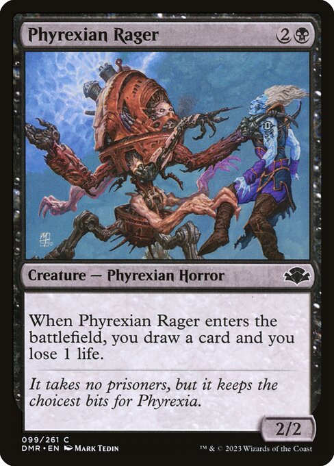 Phyrexian Rager - FOIL