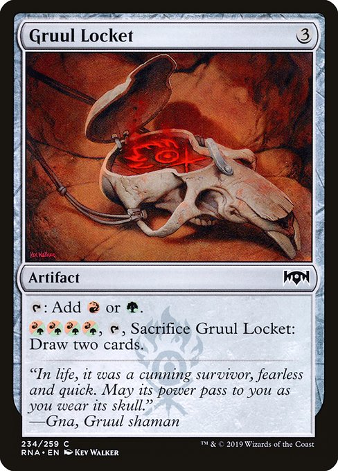 Gruul Locket - FOIL