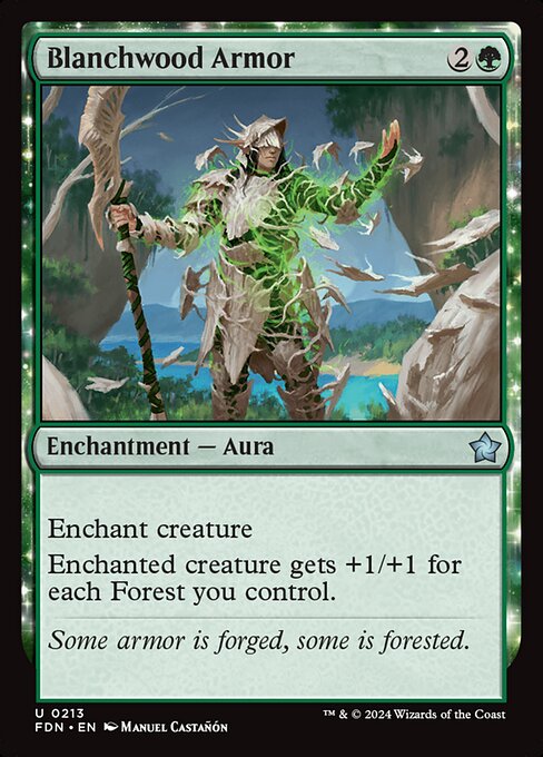 Blanchwood Armor - FOIL