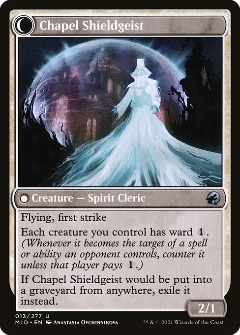 Chaplain of Alms // Chapel Shieldgeist - FOIL