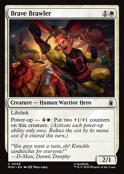 Brave Brawler - FOIL