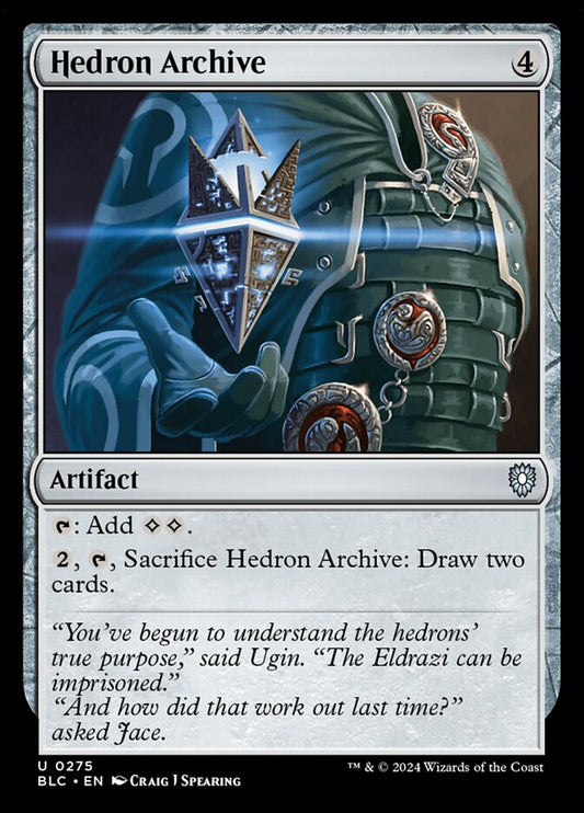 This Is An Image Of The Magic The Gathering Card Hedron Archive From The Set Foundations - Designed By Artist Craig J Spearing
