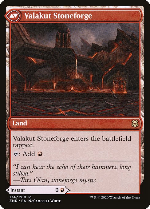 Valakut Awakening // Valakut Stoneforge - FOIL