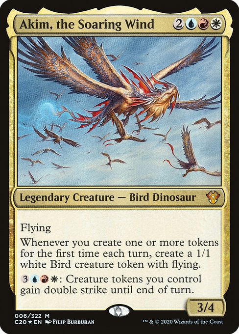 Akim, the Soaring Wind - FOIL