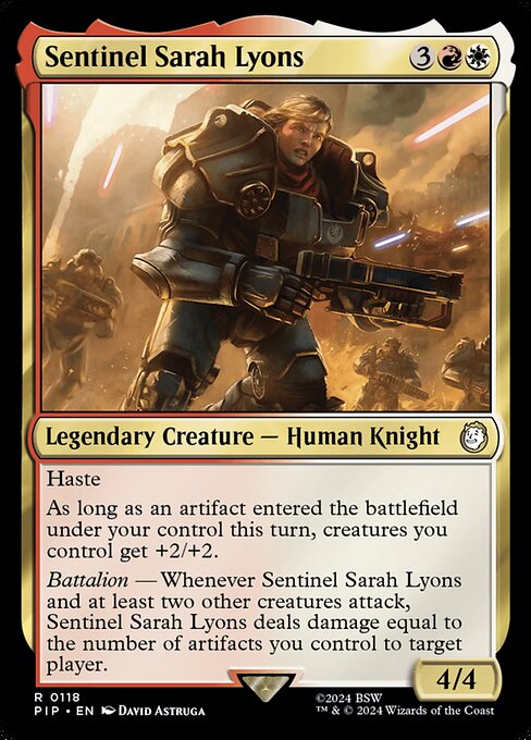 Sentinel Sarah Lyons - FOIL