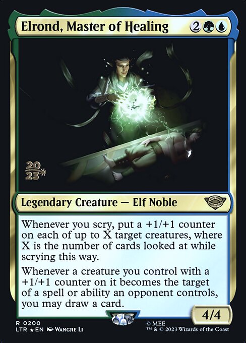Elrond, Master of Healing - FOIL