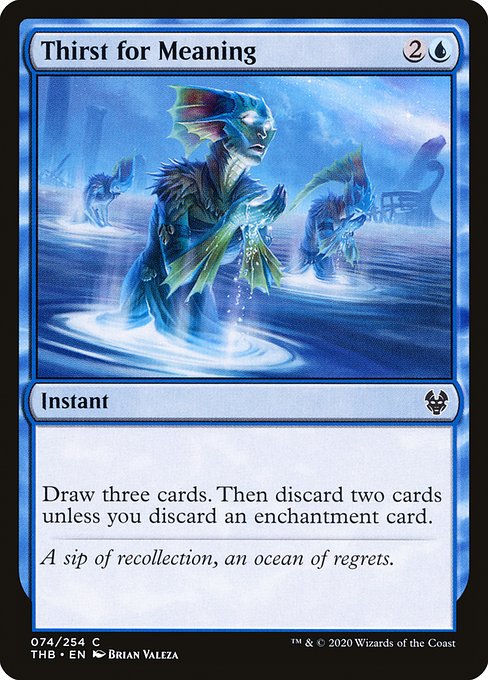 Thirst for Meaning - FOIL