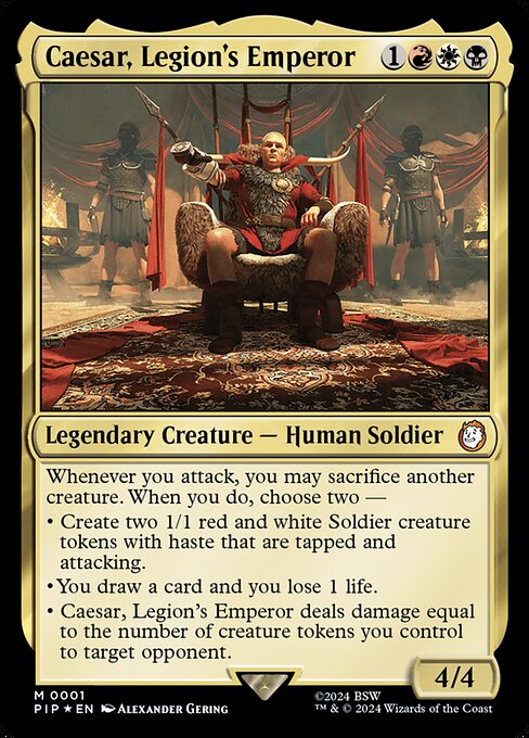 Caesar, Legion's Emperor - FOIL