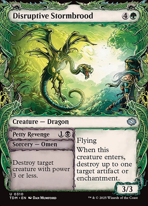Disruptive Stormbrood // Petty Revenge - FOIL