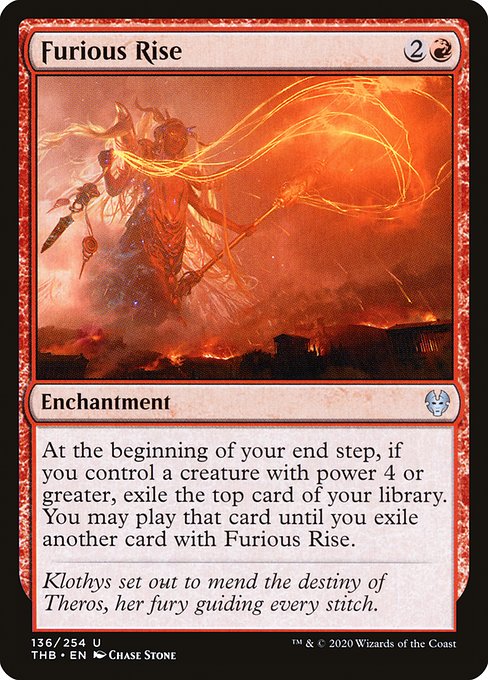 Furious Rise - FOIL