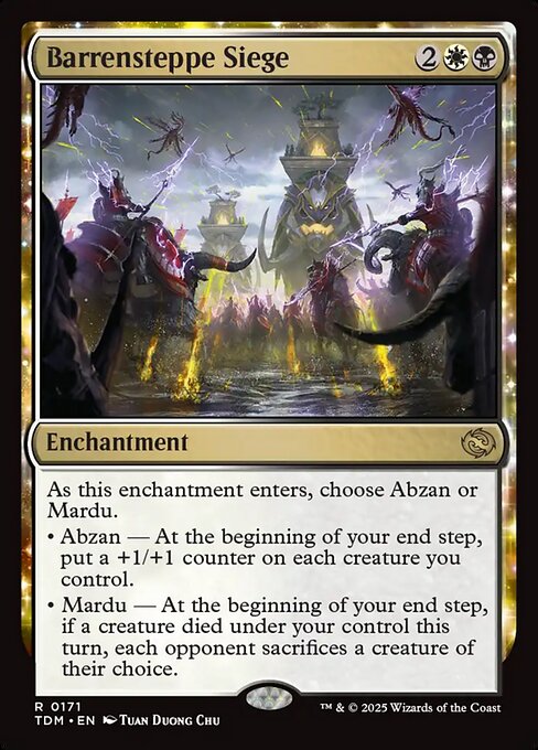 Barrensteppe Siege - FOIL