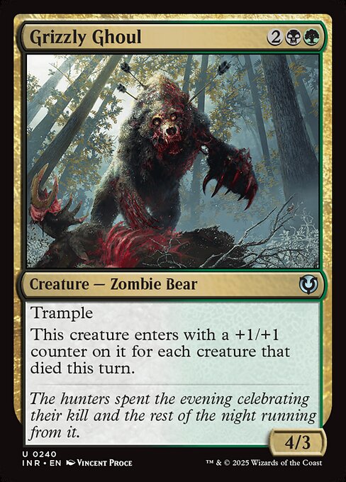 Grizzly Ghoul - FOIL