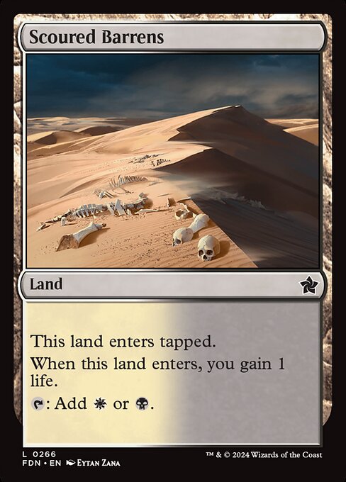 Scoured Barrens - FOIL