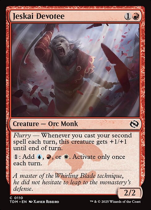 Jeskai Devotee - FOIL