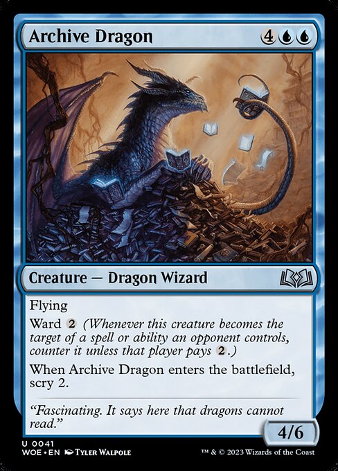 Archive Dragon - FOIL
