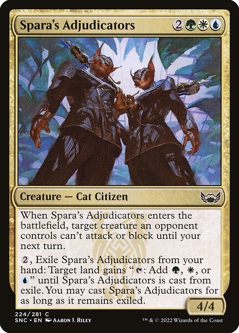 Spara's Adjudicators - FOIL