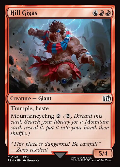 Hill Gigas - FOIL