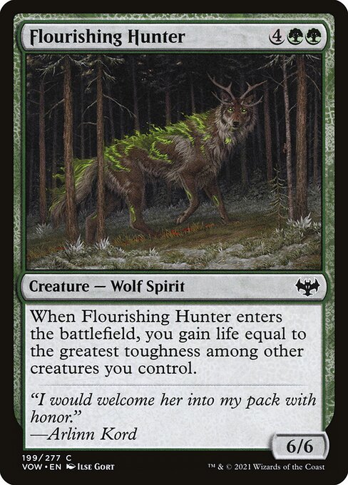 Flourishing Hunter - FOIL