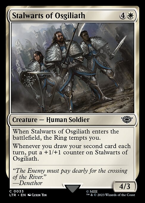 Stalwarts of Osgiliath - FOIL