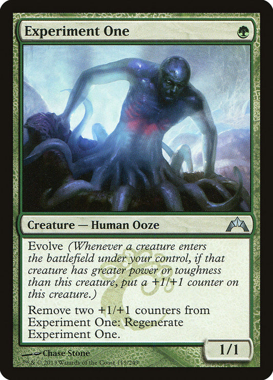 This Is An Image Of The Magic The Gathering Card Experiment One From The Set Ravnica Remastered - Designed By Artist Chase Stone