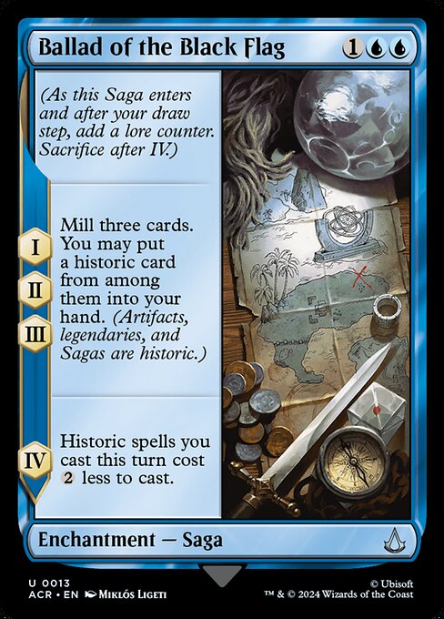 Ballad of the Black Flag - FOIL