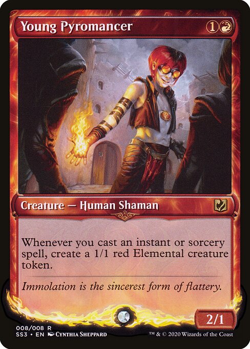 Young Pyromancer - FOIL