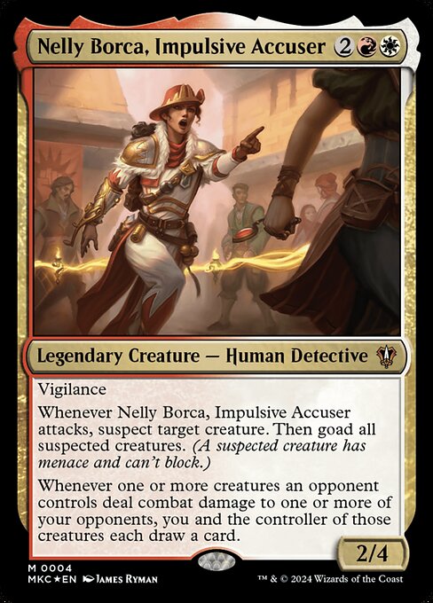 Nelly Borca, Impulsive Accuser - FOIL