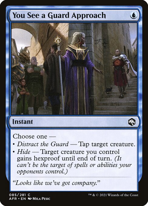 You See a Guard Approach - FOIL