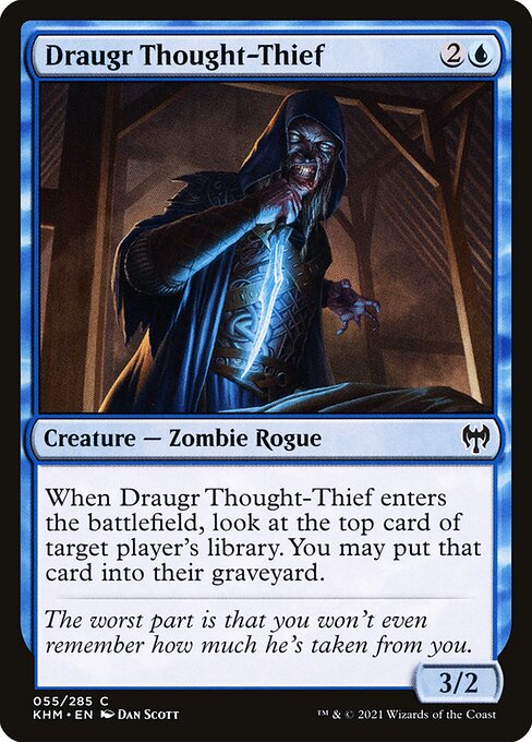 Draugr Thought-Thief - FOIL