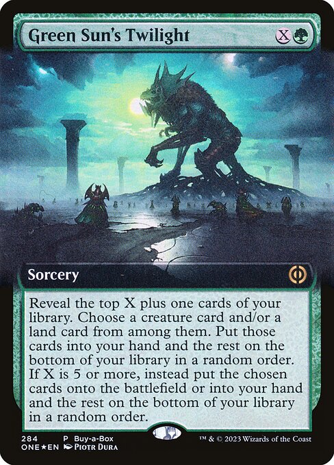 Green Sun's Twilight - FOIL