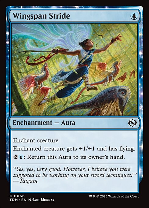 Wingspan Stride - FOIL