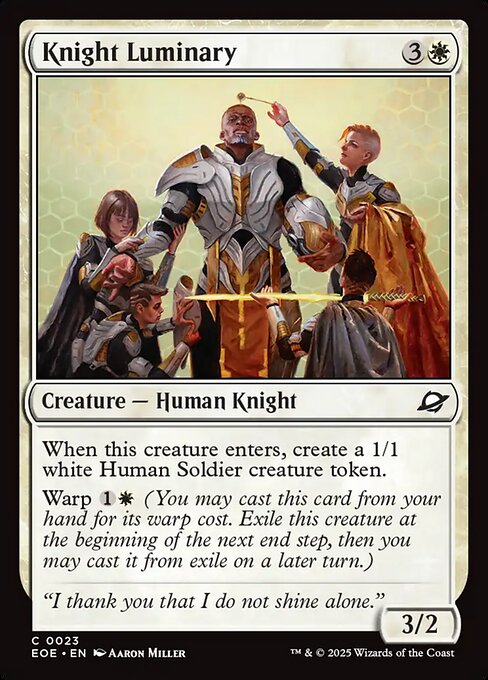 Knight Luminary - FOIL