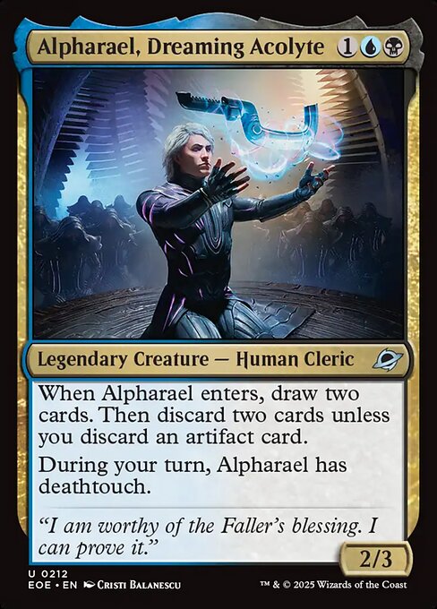Alpharael, Dreaming Acolyte